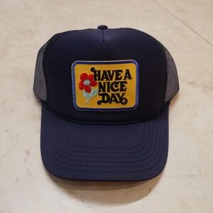 Cove Mens 'Have A Nice Day' Trucker Snapback NWOT~